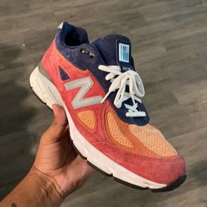 Sz 11.5 Red/orange/navy 990v4